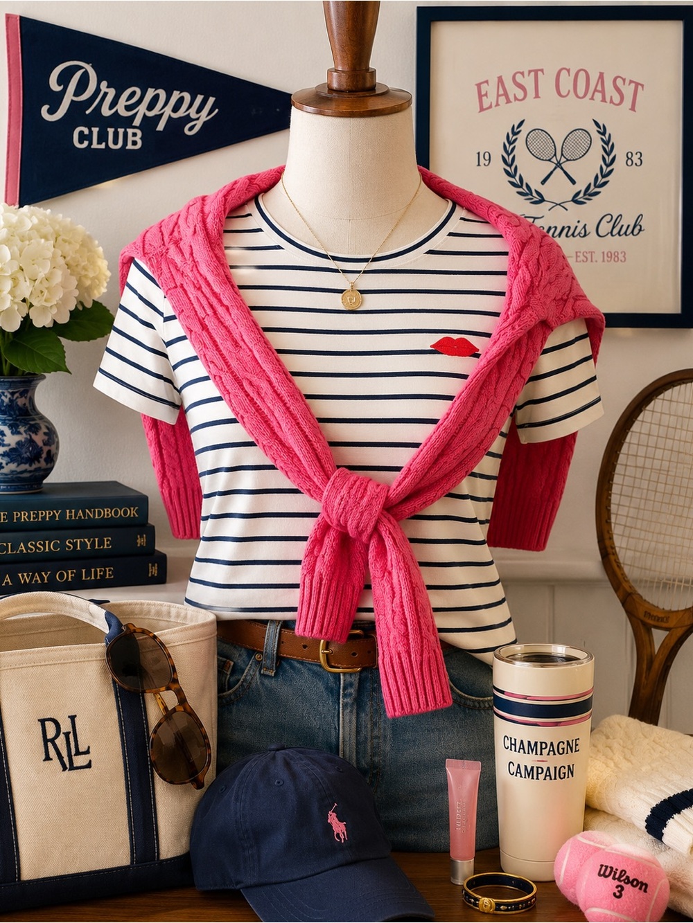 Jcrew collectors tee, Lios striped graphic tee